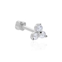Mono orecchino Stroili Oro in Oro bianco Zirconia 1417300 - 1417300
